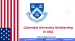 Columbia University Scholarship in USA