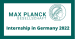 Max Planck Summer Internship in Germany 2022