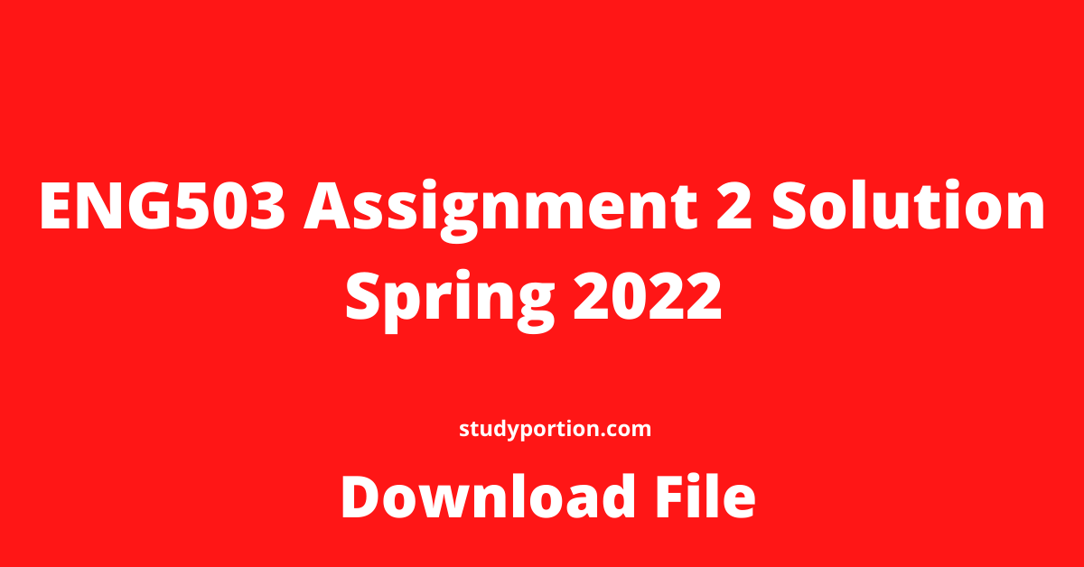 assignment result spring 2022