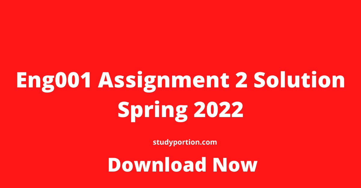 msc solved assignment spring 2022