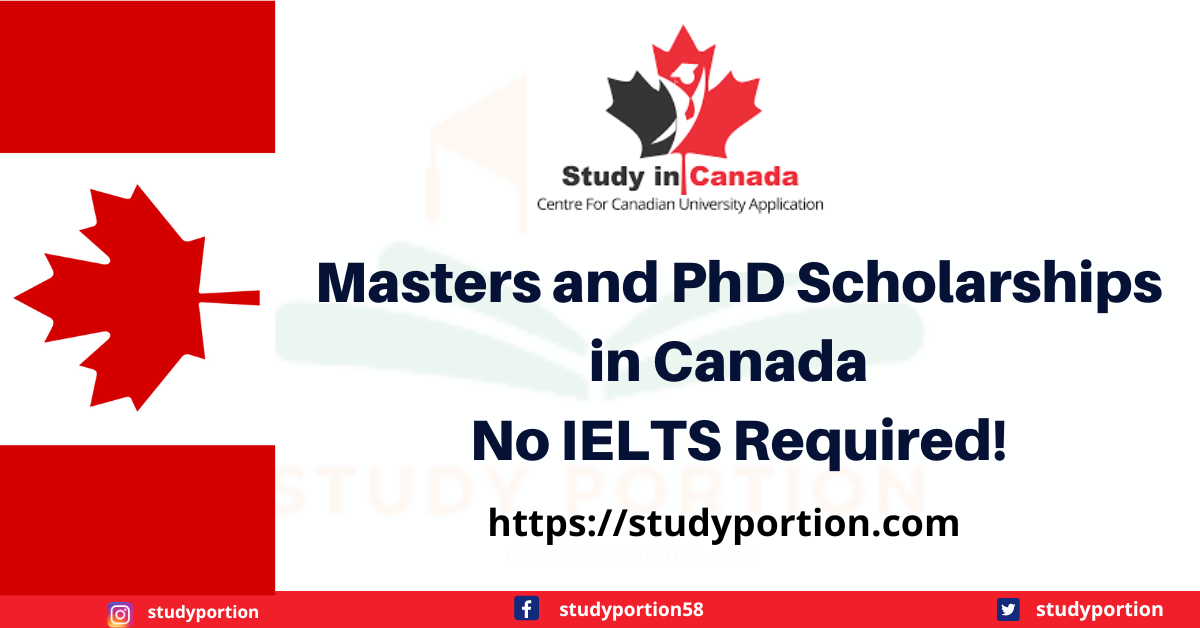 Masters and PhD Scholarships in Canada