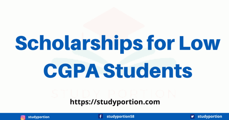image showing Scholarships for Low CGPA Students