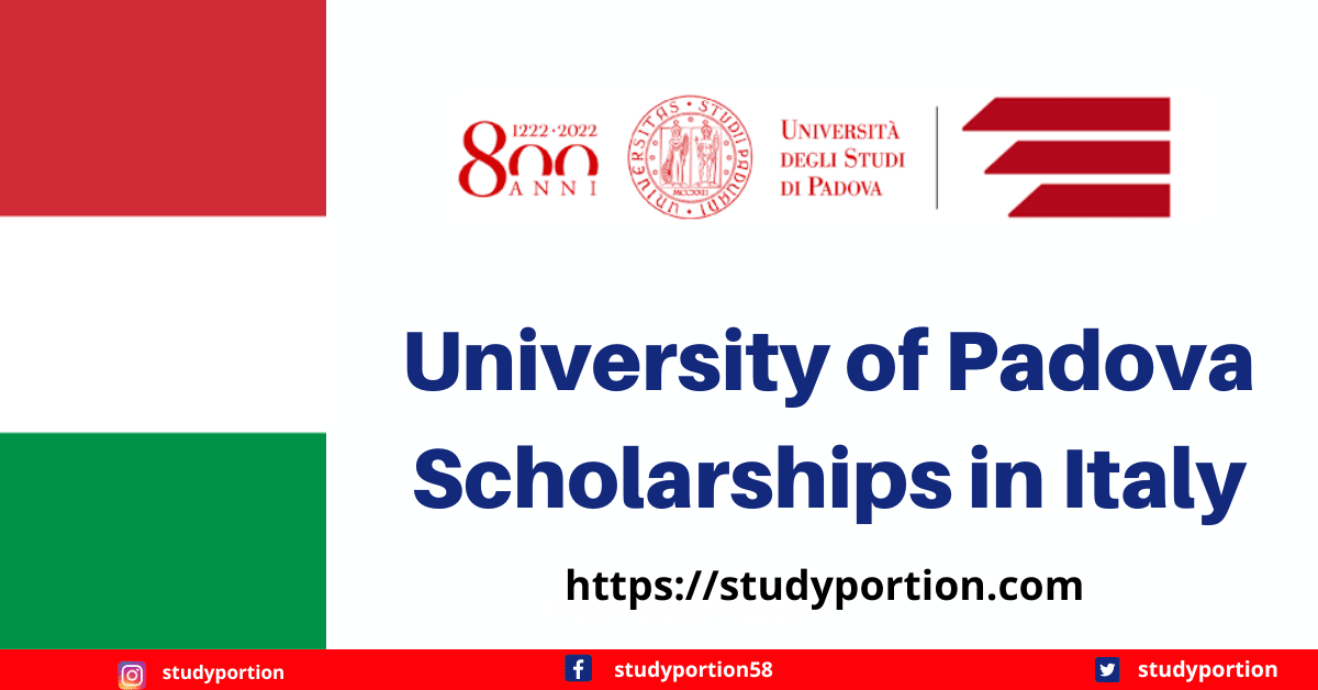 University of Padova Scholarships in Italy