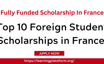 Top 10 Foreign Student Scholarships in France
