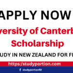 University of Canterbury Scholarship