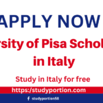 University of Pisa Scholarship