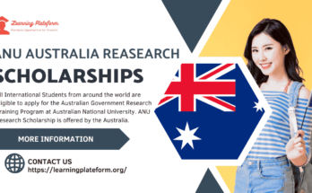 ANU International Research Scholarships