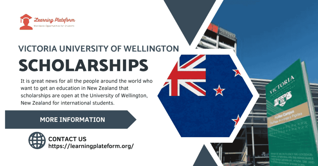 Victoria University Of Wellington Scholarships