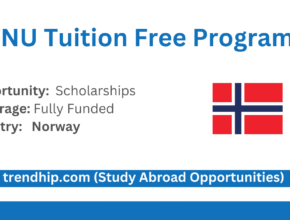 NTNU Tuition Free International Masters